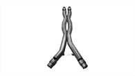 Corsa 2015 Ford Mustang GT 5.0 3in Double X Pipe *Will Fit Factory Exhaust* - 14327