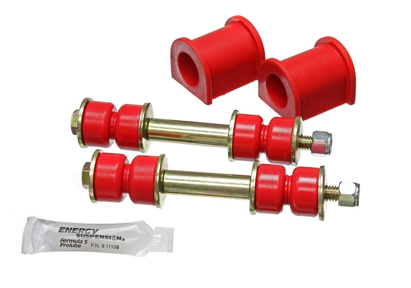 Energy Suspension 87-95 Pathfinder Red 24mm Front Sway Bar Frame Bushings - 7.5117R