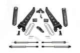 Fabtech 2017 Ford F450/F550 4WD Diesel 6in Radius Arm System w/DL Shocks - K2282DL