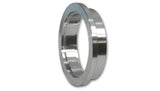 Vibrant External Wastegate Inlet Flange (V-Band Style) Tial 44mm and MV-R T304 SS - 1411A
