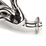 BBK 91-99 Jeep 4.0L Short Tuned Length Header Chrome - 4052