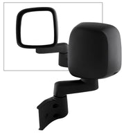 Xtune Jeep Wrangler 03-06 OE Mirror Black Manual Left MIR-25008-222-M-L - 9935084