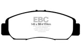 EBC 06-11 Acura CSX (Canada) 2.0 Greenstuff Front Brake Pads - DP21669