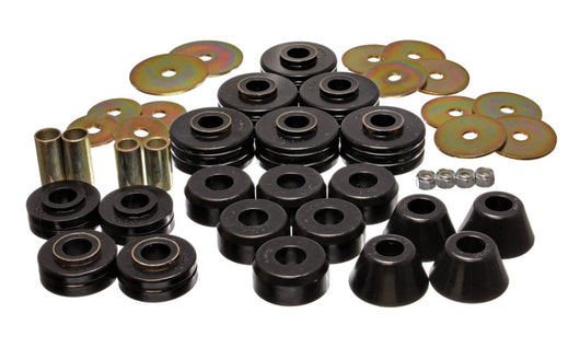 Energy Suspension 78-80 GM Denali XL/Subarban & Yukon XL 4WD Black Body(cab) Mount Set - 3.4104G