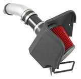 Spectre 14-15 Jeep Grand Cherokee V6-3.0L DSL Air Intake Kit - Polished w/Red Filter - 9024