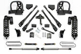 Fabtech 05-07 Ford F250 4WD w/o Overload 6in 4 Link System w/DL 4.0 Coilovers & Rear DL Shocks - K2014DL