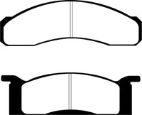 EBC 70 Ford Fairlane 4.1 Yellowstuff Front Brake Pads - DP41158R