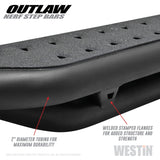Westin 14-18 Chevrolet/GMC Silv/Seirra 1500 Double Cab Outlaw Nerf Step Bars - 58-53715