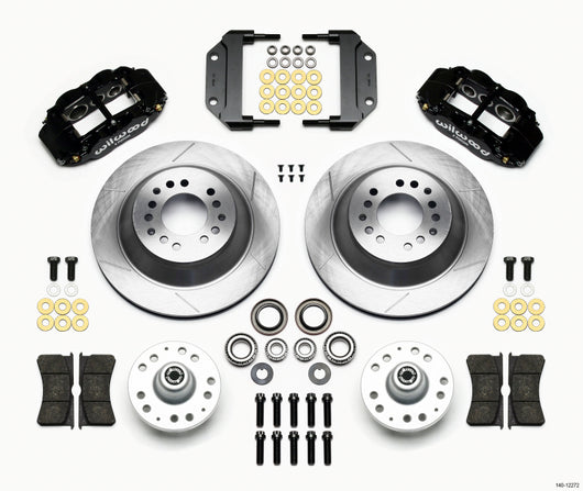 Wilwood Narrow Superlite 6R Front Hub & 1PC Rtr Kit 12.88in Magnum Force Drop Spindle - 140-12272