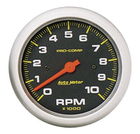 Autometer 3 3/8in Pro-Comp In-Dash 10000 RPM Tachometer - 5161