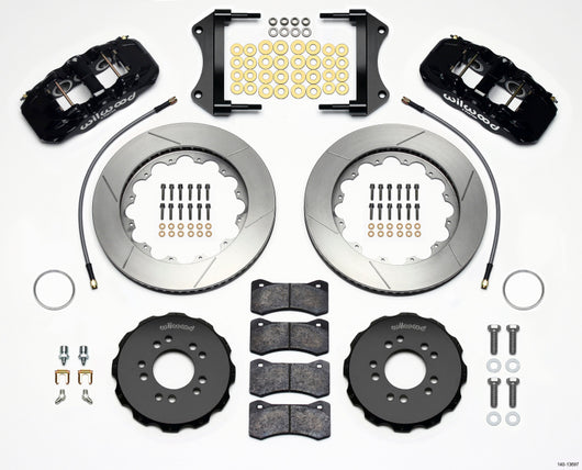 Wilwood AERO6 Front Hat Kit 14.25 2014-Up Corvette C7 w/Lines - 140-13697