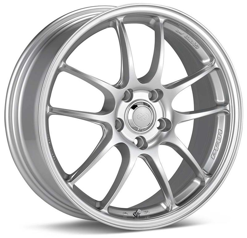 Enkei PF01 18x9.5 5x114.3 15mm Offset Silver Wheel - 460-895-6515SP
