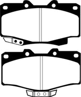 EBC 90-91 Toyota 4 Runner 2.4 Yellowstuff Front Brake Pads - DP4807R