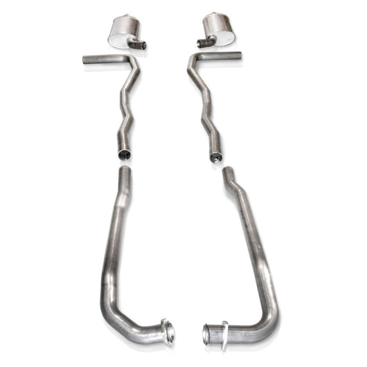 Stainless Works 1963 Corvette Exhaust 2-1/2in Factory Connect - V6313100S
