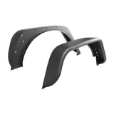 Westin/Snyper 07-17 Jeep Wrangler Tube Fenders - Rear - Textured Black - 62-1015