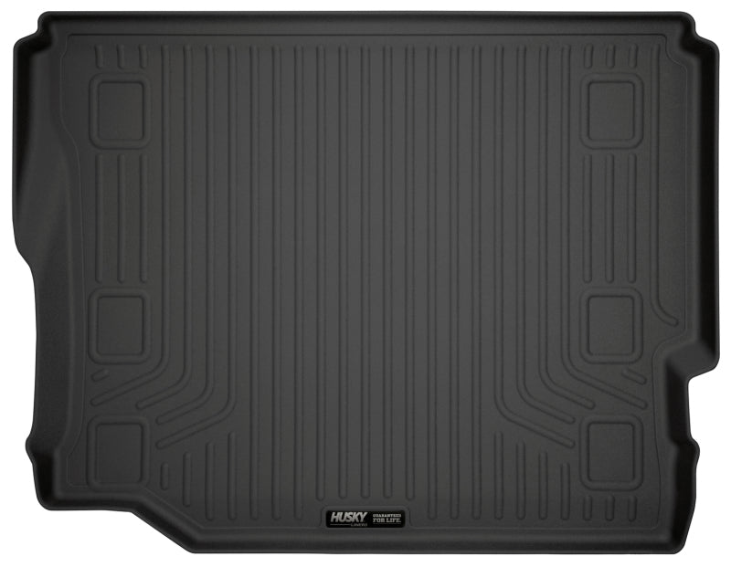 Husky Liners 2018 Jeep Wrangler Unlimited (No Subwoofer) WeatherBeater Black Rear Cargo Liner - 20731