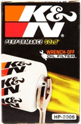 K&N Universal Performance Gold Oil Filter - HP-2006