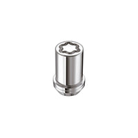 McGard Wheel Lock Nut Set - 4pk. (Tuner / Cone Seat) M12X1.25 / 13/16 Hex / 1.24in. Length - Chrome - 25254