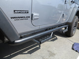 RBP RX-7 Step Bars 07-17 Jeep Wrangler JK (4-Door) - Black - RBP-509B-RX7