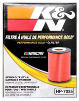 K&N Performance Oil Filter for 15-16 Hyundai Genesis Sedan 3.8L V6 - HP-7035