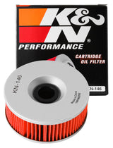 K&N Yamaha 3.969in OD x 1.531in H Oil Filter - KN-146