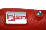 Injen 17-18 Honda Civic Type-R Aluminum Intercooler Piping Kit - Wrinkle Red - SES1582ICPWR