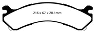 EBC 01-05 Chevrolet Silverado 3500 (2WD) Yellowstuff Rear Brake Pads - DP41663R