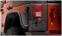 Bushwacker 07-18 Jeep Wrangler Trail Armor Rear Corners - Black - 14010