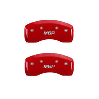 MGP 4 Caliper Covers Engraved Front & Rear MGP Yellow finish black ch - 51005SMGPYL