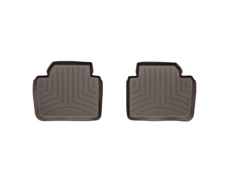 WeatherTech 2012+ BMW 3-Series Rear FloorLiner - Cocoa - 474102