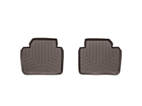 WeatherTech 2012+ BMW 3-Series Rear FloorLiner - Cocoa - 474102