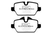 EBC 10+ Mini Countryman 1.6 Cooper Redstuff Rear Brake Pads - DP32102C