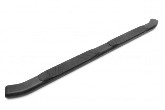 Lund 07-17 Chevy Silverado 1500 Ext. Cab (Excl. 11-17 Diesel Model) 5in. Oval Bent Nerf Bars - Black - 22758068