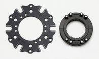 Wilwood Hub Kit-Splined Midget Axle Clamp-Dynamic 6 x 5.50 BC w/ T-Nuts (GEN II) - 270-12634