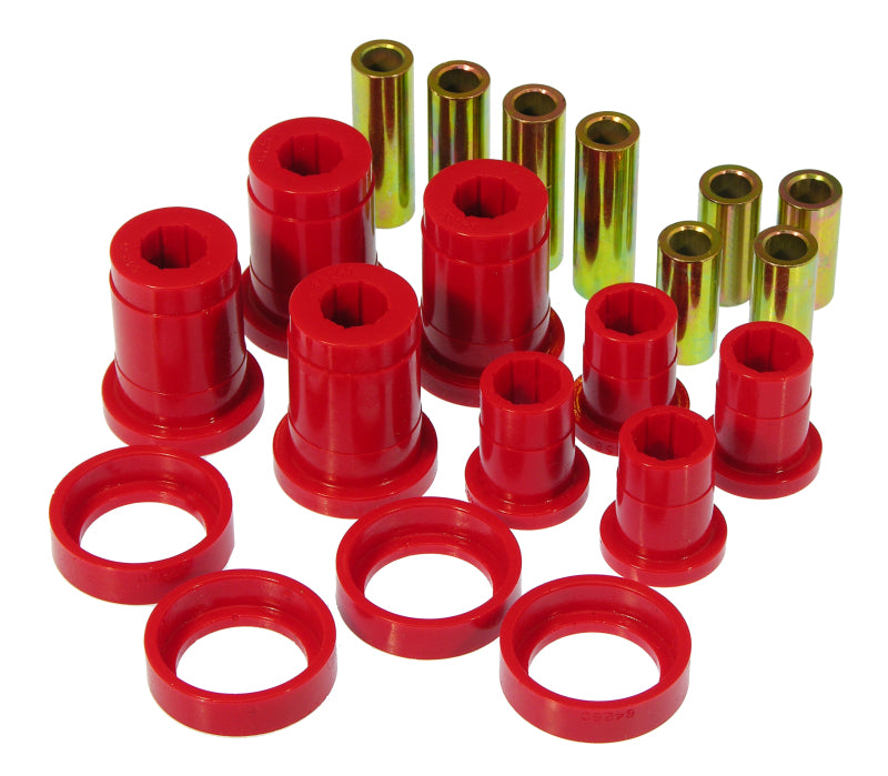 Prothane 84-88 Pontiac Fiero Front Control Arm Bushings - Red - 7-207