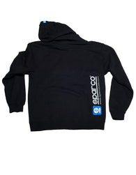 Sparco Swtshrt Zip Www Blk Sml - SP04100NR1S