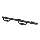 Westin 2007-2017 Jeep Wrangler Unlimited 4dr GENX Oval Drop Nerf Step Bars - Black Wrinkle - 20-3295