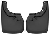 Husky Liners 2016 Toyota Tacoma w/ OE Fender Flares Custom Molded Front Mud Guards - Black - 56941