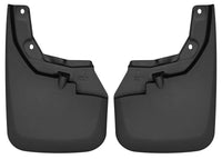 Husky Liners 2016 Toyota Tacoma w/ OE Fender Flares Custom Molded Front Mud Guards - Black - 56941