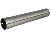 aFe Power MachForce XP Mufflers 5in T409 Stainless Steel Exhaust Muffler Delete Pipe - 49-91041