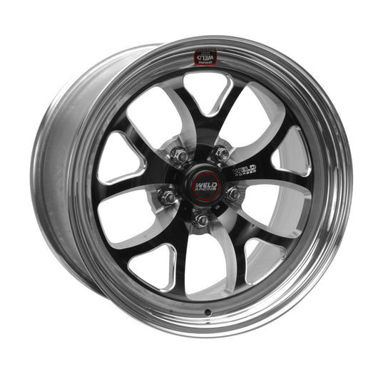 Weld S76 17x10.5 / 5x120mm BP / 7.2in. BS Black Wheel (High Pad) - Non-Beadlock - 76HB7105N72A