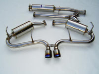 Invidia 03-04 Mini Cooper S 60mm (80mm tip) Titanium Tip Cat-back Exhaust *OVERSIZE SHIPPING* - HS03MCSGTT