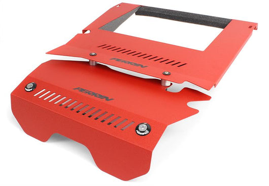 Perrin 15-16 Subaru WRX Engine Cover Kit - Red - PSP-ENG-165RD