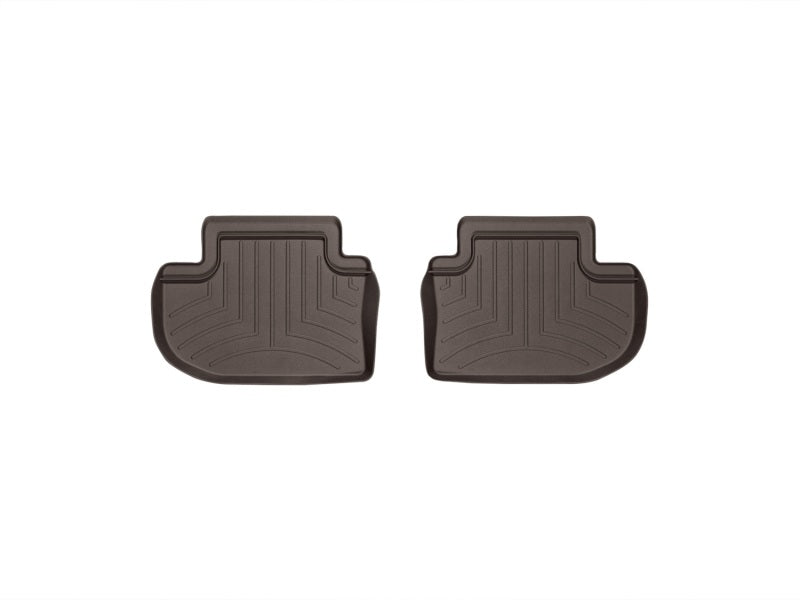 WeatherTech 2012-2015 BMW 6-Series Rear FloorLiner - Cocoa - 473723