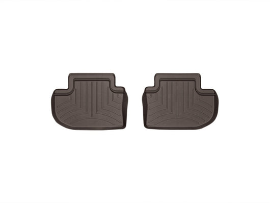 WeatherTech 2012-2015 BMW 6-Series Rear FloorLiner - Cocoa - 473723
