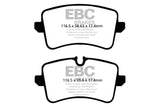 EBC 11 Audi A6 2.0 Turbo Greenstuff Rear Brake Pads - DP22082
