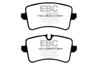 EBC 11 Audi A6 2.0 Turbo Greenstuff Rear Brake Pads - DP22082