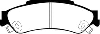 EBC 98-05 Chevrolet Blazer 4.3 2WD Greenstuff Rear Brake Pads - DP61602