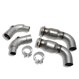 BBK 2015-15 Mustang GT 3 Short Mid Pipe Kit w Cats (Use LT Header P 1633/16330/16335/1856/18560) - 1816