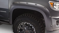 Bushwacker 15-18 Chevy ado Fleetside Pocket Style Flares 4pc 74.0in Bed - Black - 40970-02